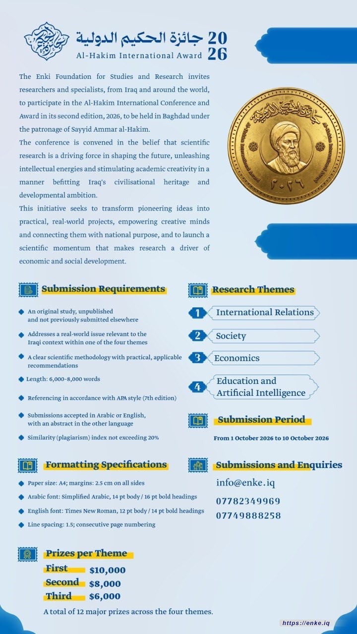 Al-Hakim International Award 2026